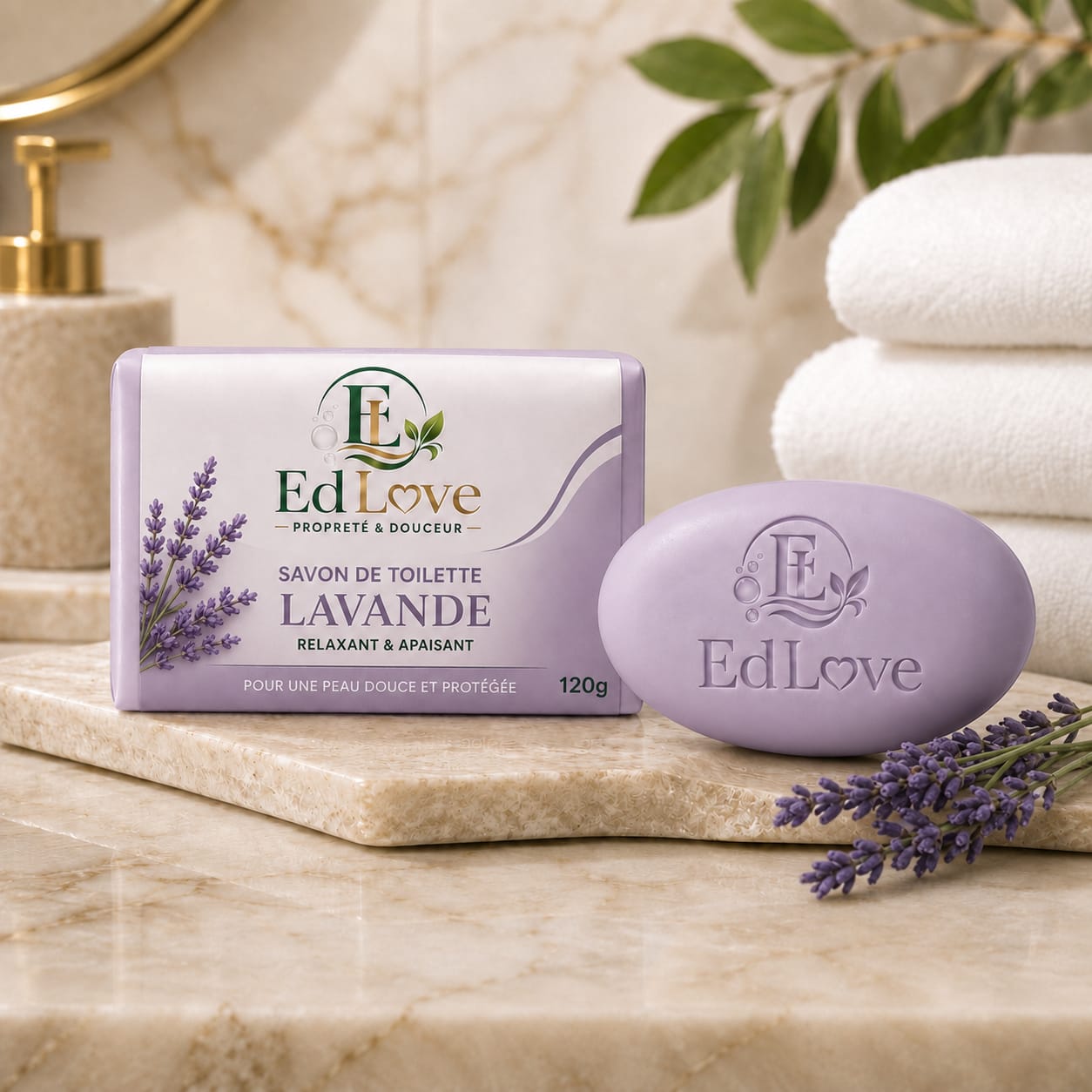 Savon de Toilette Lavande EdLove